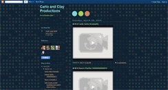 Desktop Screenshot of carloandclay.blogspot.com