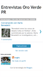 Mobile Screenshot of entrevistasoroverdepr.blogspot.com