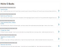 Tablet Screenshot of niche-e-books.blogspot.com