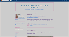 Desktop Screenshot of annascorneroftheworld.blogspot.com
