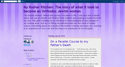 Desktop Screenshot of mykosherkitchen-allyson.blogspot.com