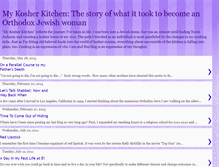 Tablet Screenshot of mykosherkitchen-allyson.blogspot.com