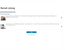 Tablet Screenshot of lelong-rumah.blogspot.com