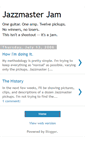 Mobile Screenshot of jazzmasterjam.blogspot.com