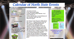 Desktop Screenshot of northstateevents.blogspot.com