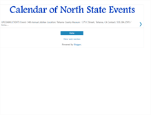 Tablet Screenshot of northstateevents.blogspot.com