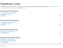 Tablet Screenshot of filojoves.blogspot.com