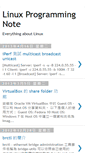 Mobile Screenshot of linux-learning-note.blogspot.com