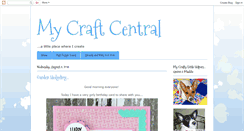 Desktop Screenshot of mycraftcentral.blogspot.com
