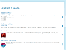 Tablet Screenshot of equilibriosaudementecorpo.blogspot.com