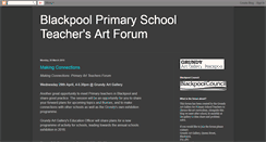 Desktop Screenshot of primaryschoolteachersartforum.blogspot.com