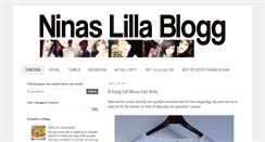 Desktop Screenshot of ninaslillablogg.blogspot.com