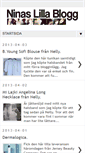 Mobile Screenshot of ninaslillablogg.blogspot.com