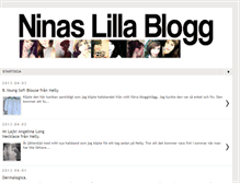 Tablet Screenshot of ninaslillablogg.blogspot.com