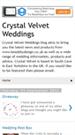 Mobile Screenshot of crystalvelvetweddings.blogspot.com