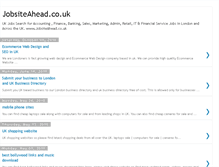 Tablet Screenshot of jobsiteahead.blogspot.com