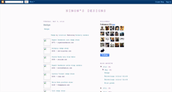 Desktop Screenshot of ninonsdesigns.blogspot.com