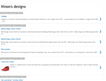 Tablet Screenshot of ninonsdesigns.blogspot.com