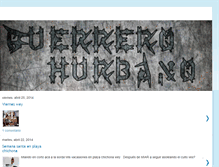 Tablet Screenshot of guerrerohurbano.blogspot.com
