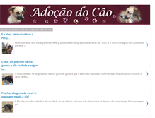 Tablet Screenshot of adocao-docao-adotados.blogspot.com