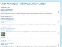 Tablet Screenshot of multilingualjobs.blogspot.com