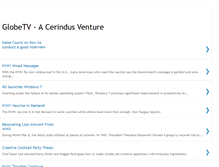 Tablet Screenshot of globetv.blogspot.com
