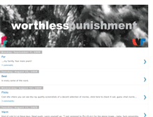 Tablet Screenshot of johnnypunishment.blogspot.com