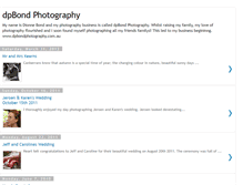 Tablet Screenshot of dionnebonddpbondphotography.blogspot.com
