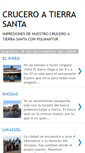Mobile Screenshot of cruceroatierrasanta.blogspot.com