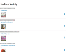 Tablet Screenshot of nadinesvariety.blogspot.com