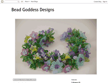 Tablet Screenshot of beadgoddessdesigns.blogspot.com