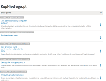 Tablet Screenshot of kupniedrogo.blogspot.com