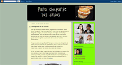 Desktop Screenshot of cocinanovatos.blogspot.com
