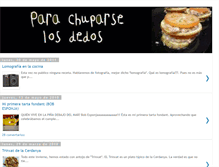 Tablet Screenshot of cocinanovatos.blogspot.com