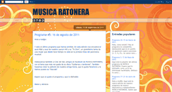 Desktop Screenshot of musicaratoneraradio.blogspot.com