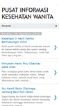 Mobile Screenshot of kesehatanwanitacantik.blogspot.com