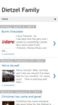 Mobile Screenshot of dietzelfamily.blogspot.com