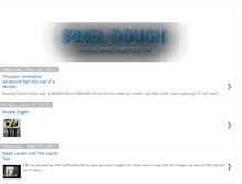 Tablet Screenshot of pixeldough.blogspot.com