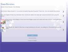 Tablet Screenshot of nana-reviews.blogspot.com
