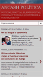 Mobile Screenshot of ancashpolitica.blogspot.com