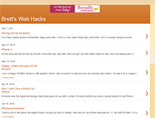 Tablet Screenshot of brettswebhacks.blogspot.com