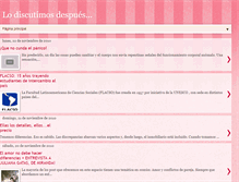 Tablet Screenshot of lodiscutimosdespues.blogspot.com