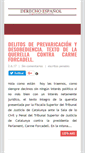 Mobile Screenshot of escritosjudicialesdeespana.blogspot.com
