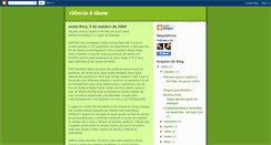 Desktop Screenshot of maniadeciencia.blogspot.com