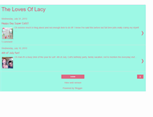 Tablet Screenshot of lovesoflacy.blogspot.com