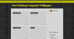 Desktop Screenshot of free-computers-wallpapers.blogspot.com