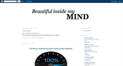 Desktop Screenshot of beautifulinsidemymind.blogspot.com