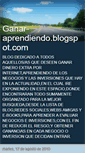 Mobile Screenshot of ganar-aprendiendo.blogspot.com