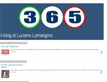 Tablet Screenshot of 365lucianolomangino.blogspot.com
