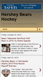 Mobile Screenshot of hersheybearshockey.blogspot.com